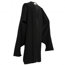 Master's Graduation Gown UK - Classic Range, Black